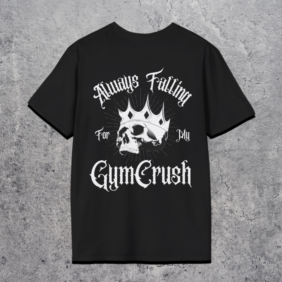 Always Falling For My Gym Crush - Premium Gym T-Shirt