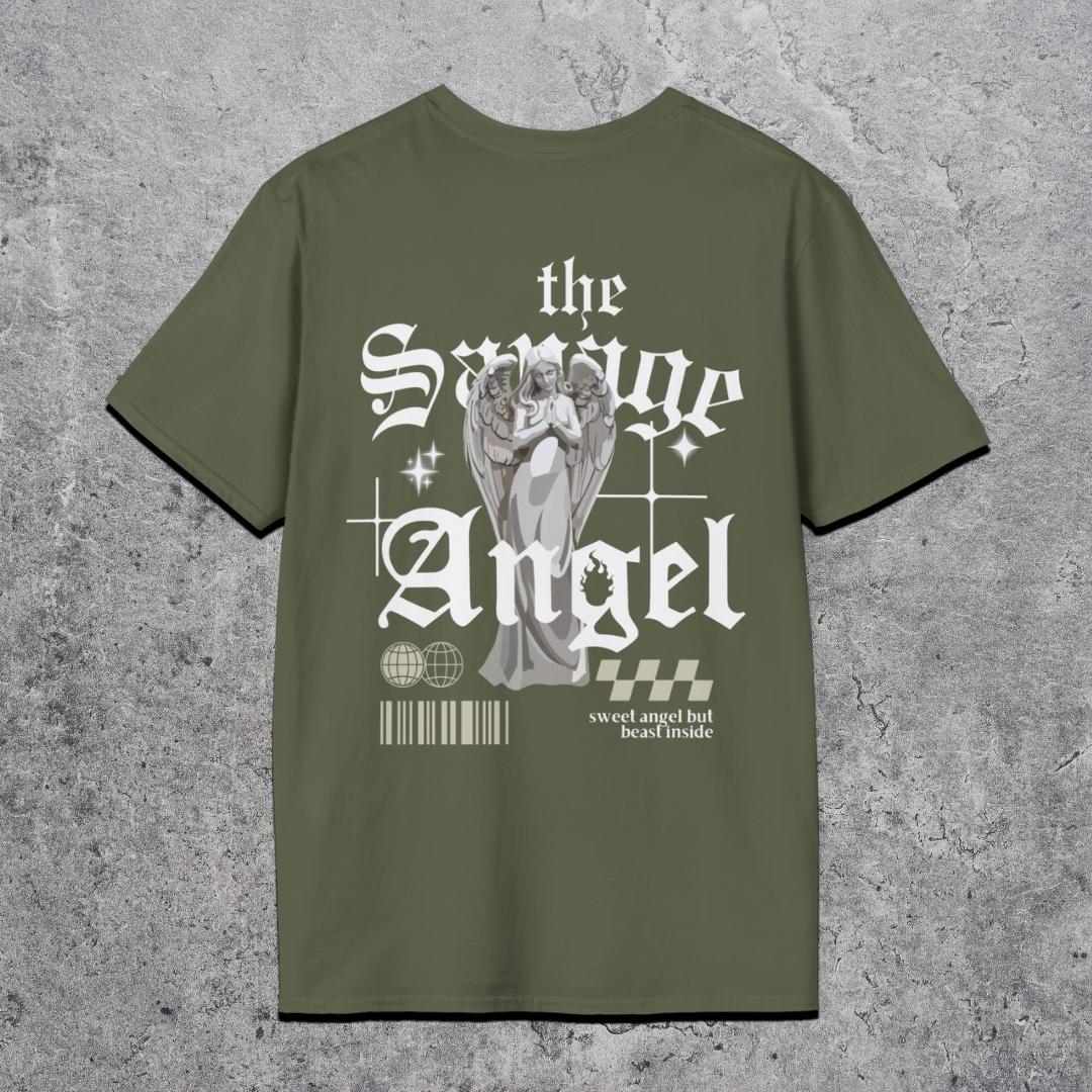 The Savage Angel - Premium Gym T-Shirt