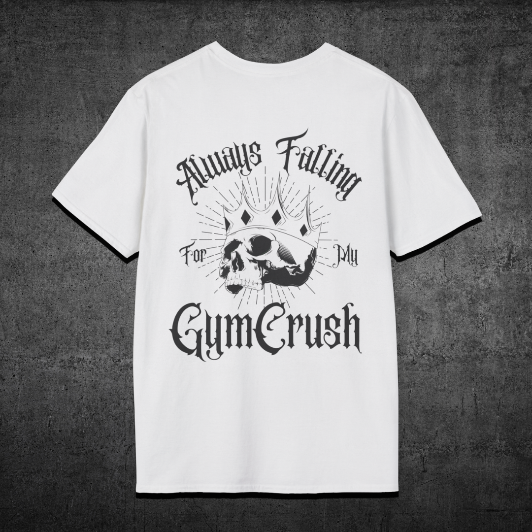 Always Falling For My Gym Crush - Premium Gym T-Shirt