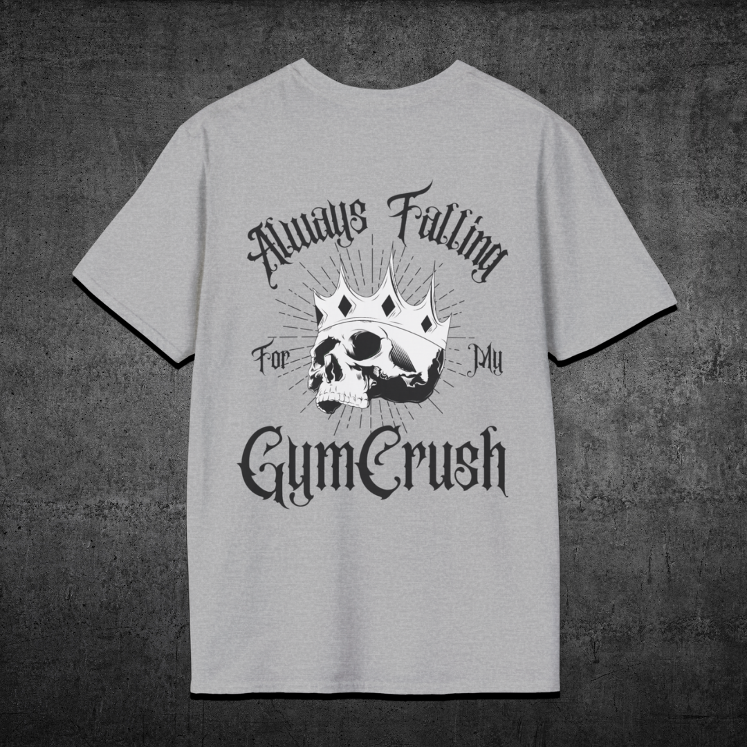 Always Falling For My Gym Crush - Premium Gym T-Shirt