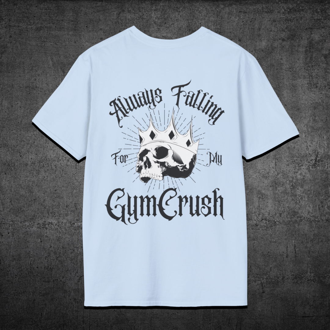 Always Falling For My Gym Crush - Premium Gym T-Shirt