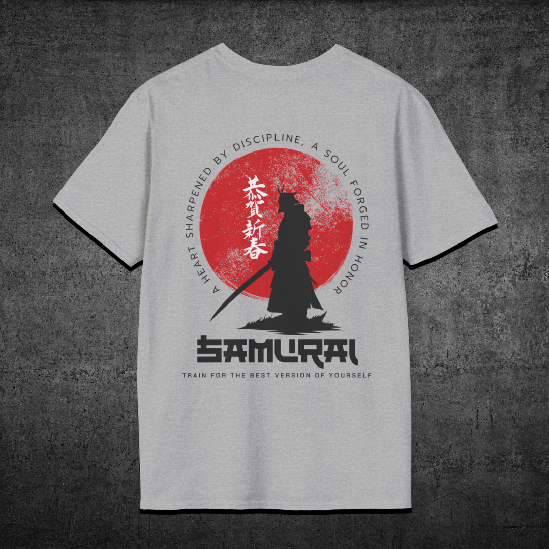 Japanese Samurai - Premium Gym T-Shirt