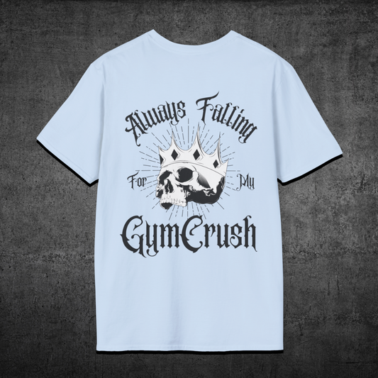 Always Falling For My Gym Crush - Premium Gym T-Shirt