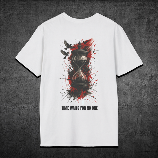 Time Waits For No One - Premium Gym T-Shirt